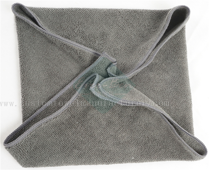 China Bulk wholesale microfiber cloth for stainless steel absorbent towels Supplier Custom thin microfiber cloth Towel Factory